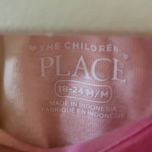 The Children's Place Vibrant Pink and Yellow Dress 18-24 Months - Picture 3 of 17